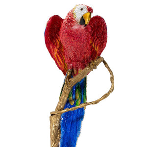 Jay Strongwater Skylar Macaw Figurine