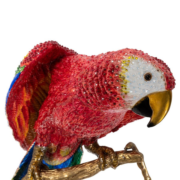 Load image into Gallery viewer, Jay Strongwater Skylar Macaw Figurine
