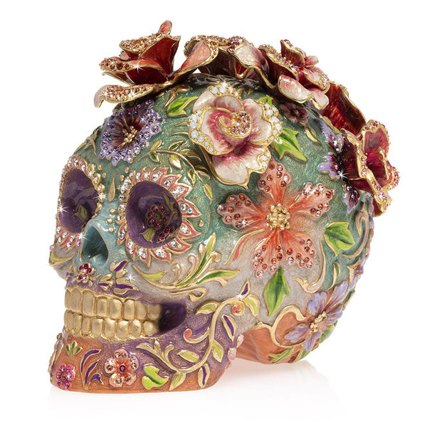 Load image into Gallery viewer, Jay Strongwater Catrina - Skull with Roses
