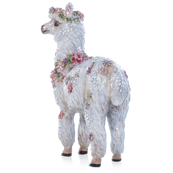 Load image into Gallery viewer, Jay Strongwater Ellison Flowery Llama
