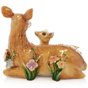 Jay Strongwater Lucy & Leo Deer and Fawn Figurine