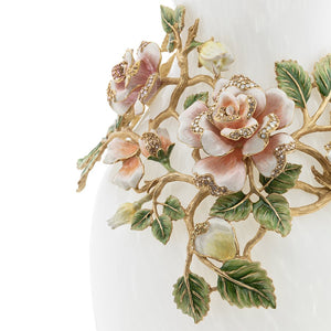 Jay Strongwater Gabrielle Rose Grand Vase
