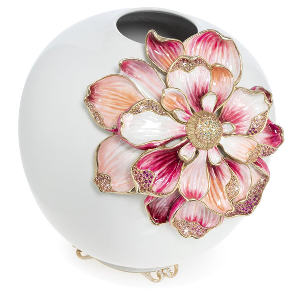 Load image into Gallery viewer, Jay Strongwater Dolly - Magnolia Vase
