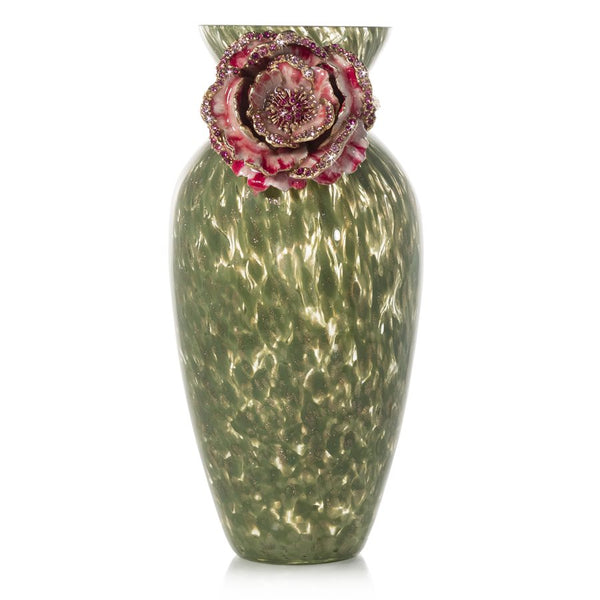 Load image into Gallery viewer, Jay Strongwater Peony Vase
