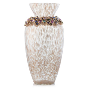Jay Strongwater Norah Bejeweled Vase - Bouquet