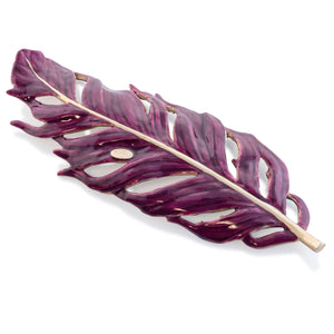 Jay Strongwater Callan Feather Tray