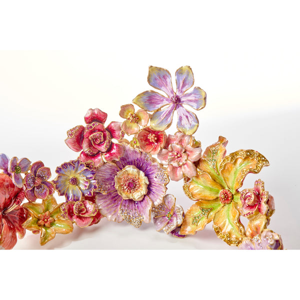 Load image into Gallery viewer, Jay Strongwater Penelope Large Ruffle Flower Bowl
