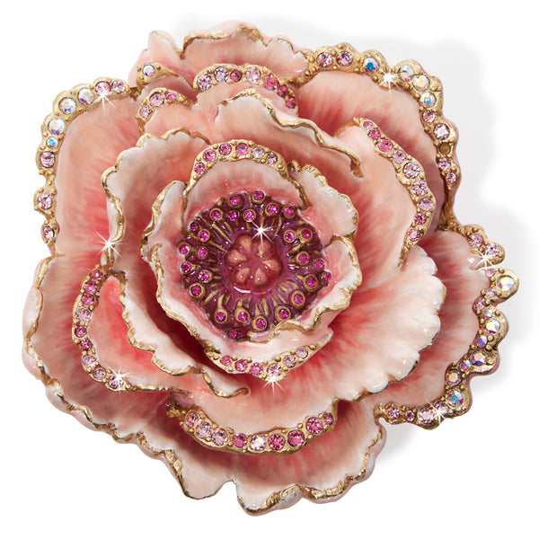 Load image into Gallery viewer, Jay Strongwater Briar Peony Tabletop Objet
