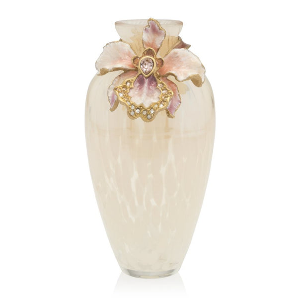 Load image into Gallery viewer, Jay Strongwater Audra Orchid Mini Vase

