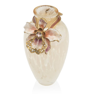 Jay Strongwater Audra Orchid Mini Vase