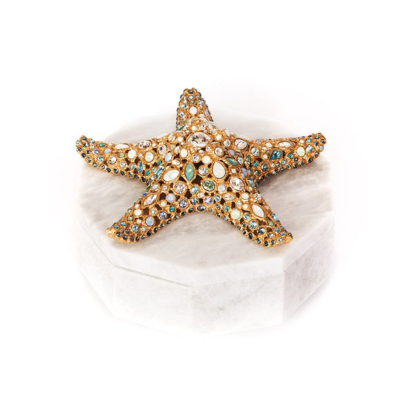 Load image into Gallery viewer, Jay Strongwater Charlene Starfish Box
