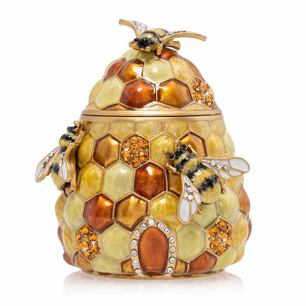 Load image into Gallery viewer, Jay Strongwater Honey Beehive Box
