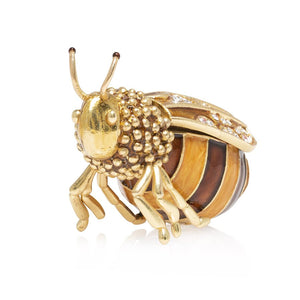 Jay Strongwater Winnie - Honey Bee Box