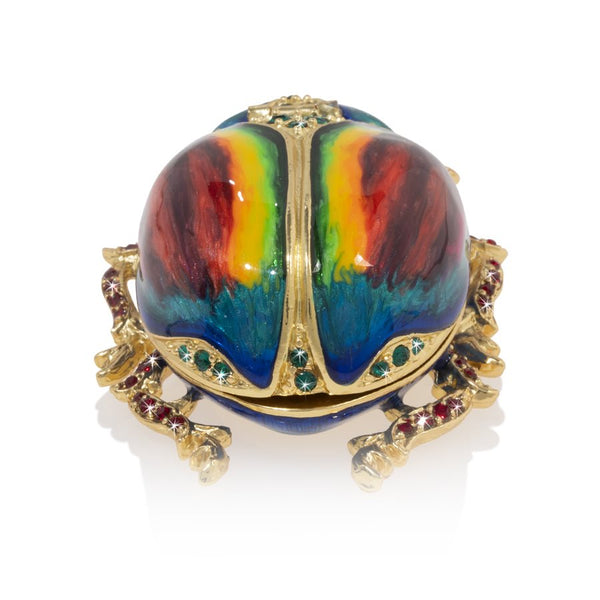 Load image into Gallery viewer, Jay Strongwater Pharaoh - Scarab Box
