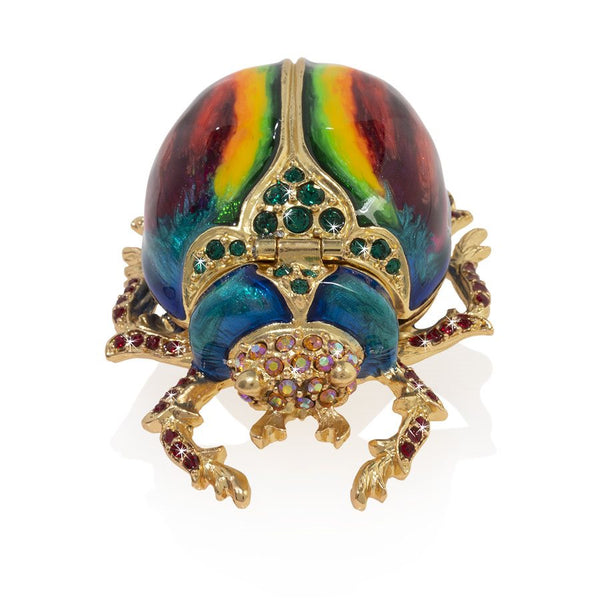 Load image into Gallery viewer, Jay Strongwater Pharaoh - Scarab Box
