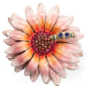 Jay Strongwater Maisie Flower and Caterpillar Box