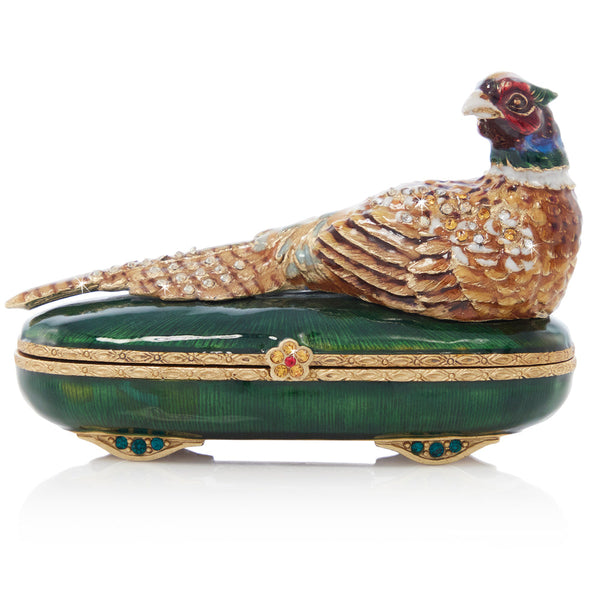 Load image into Gallery viewer, Jay Strongwater Bridget Pheasant Box
