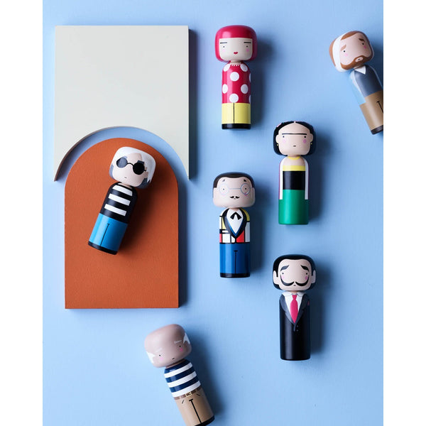Load image into Gallery viewer, Lucie Kaas Sketch.inc Kokeshi - Frida
