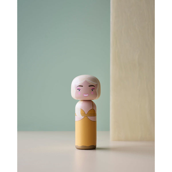 Load image into Gallery viewer, Lucie Kaas Sketch.inc Kokeshi - Claudia Schiffer
