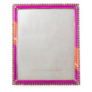 Jay Strongwater Laetitia Stone Edge 8" x 10" Frame - Pop