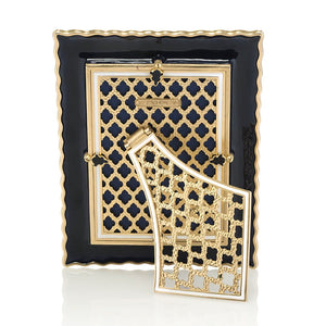 Jay Strongwater Florence Ruffle 5" x 7" Frame