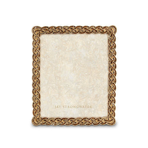 Jay Strongwater Aidan Braided 8" x 10" Frame