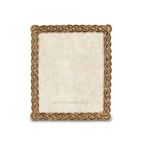 Load image into Gallery viewer, Jay Strongwater Aidan Braided 8" x 10" Frame
