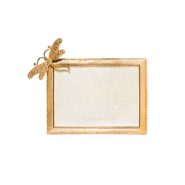 Load image into Gallery viewer, Jay Strongwater Tori Dragonfly 5&quot; x 7&quot; Frame
