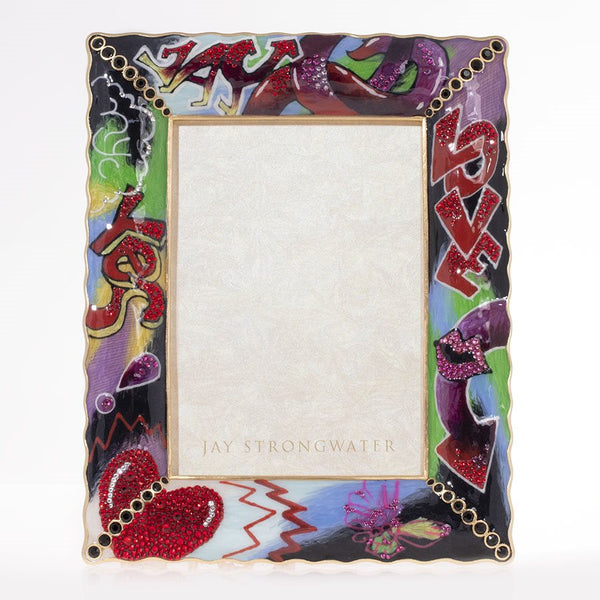 Load image into Gallery viewer, Jay Strongwater Clifton - Graffiti 5&quot; x 7&quot; Frame
