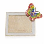 Load image into Gallery viewer, Jay Strongwater Nova Butterfly 3&quot; x 4&quot; Frame
