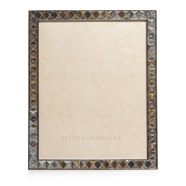 Load image into Gallery viewer, Jay Strongwater Vertex - Pyramid 8&quot; x 10&quot; Frame - Safari
