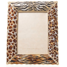 Load image into Gallery viewer, Jay Strongwater 5 x 7 Mixed Animal Print Frame