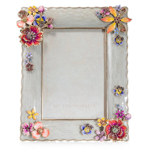 Jay Strongwater Ainsley Flower Bouquet 5"x7" Frame - Flora