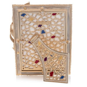 Jay Strongwater Asa Feather 5"x7" Frame