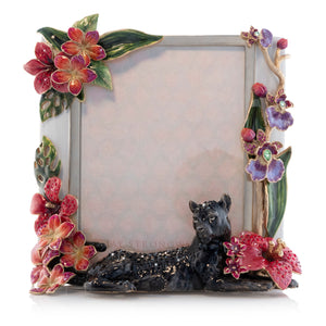 Jay Strongwater Alexi Panther 5"x7" Frame