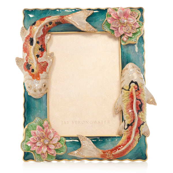 Load image into Gallery viewer, Jay Strongwater River Koi Frame 5&quot; x 7&quot; Frame - Natural
