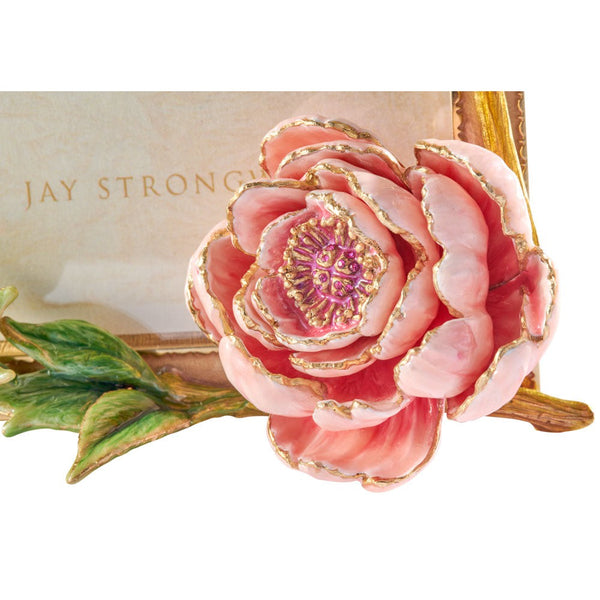 Load image into Gallery viewer, Jay Strongwater Cindy 5&quot; x 7&quot; Peony Frame
