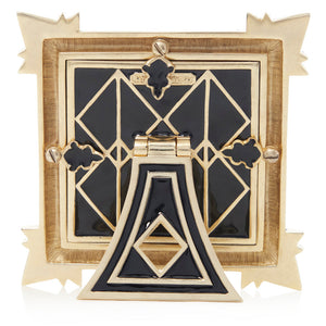 Jay Strongwater Dorothy 3" x 3" Art Deco Frame