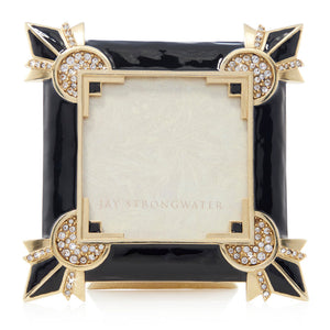Jay Strongwater Dorothy 3" x 3" Art Deco Frame