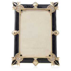 Jay Strongwater Ruth 4" x 6" Art Deco Frame