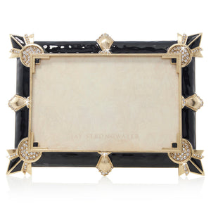 Jay Strongwater Ruth 4" x 6" Art Deco Frame