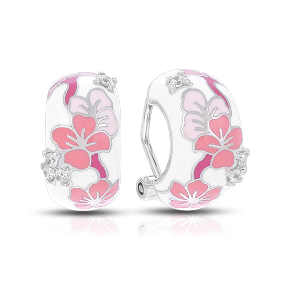 Belle Etoile Sakura Earrings - White