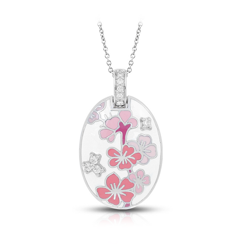Belle Etoile Sakura Pendant - White