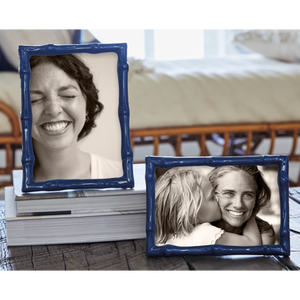 Mariposa Bamboo Blue 4x6 Frame
