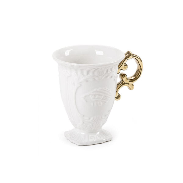Load image into Gallery viewer, Seletti I-Wares Gold I-Mug
