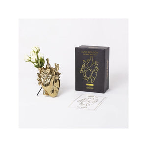 Seletti Love in Bloom Gold Vase