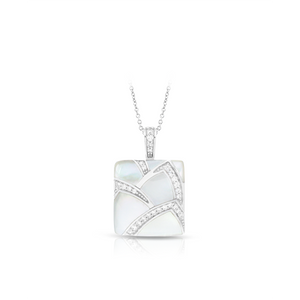 Belle Etoile Sirena Pendant - White Mother-of-Pearl