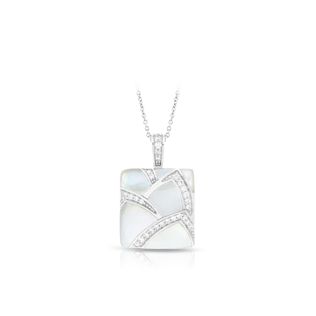 Belle Etoile Sirena Pendant - White Mother-of-Pearl