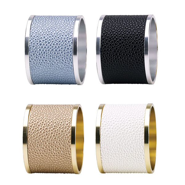 Load image into Gallery viewer, Bodrum Linens Skate - Napkin Rings - Set of 4
