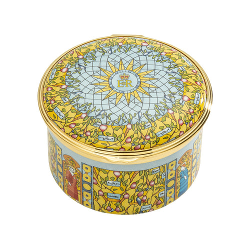 Halcyon Days The Sanctuary Window of the Chapel Royal - Limited Edition Musical Enamel Box
